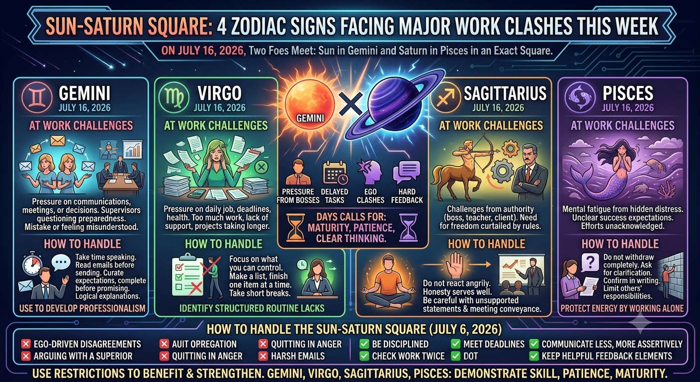 Sun-Saturn Square