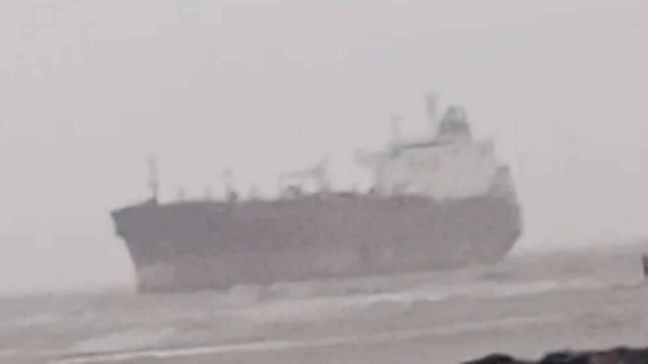 Tanker Runs Aground Off Mumbai Coast