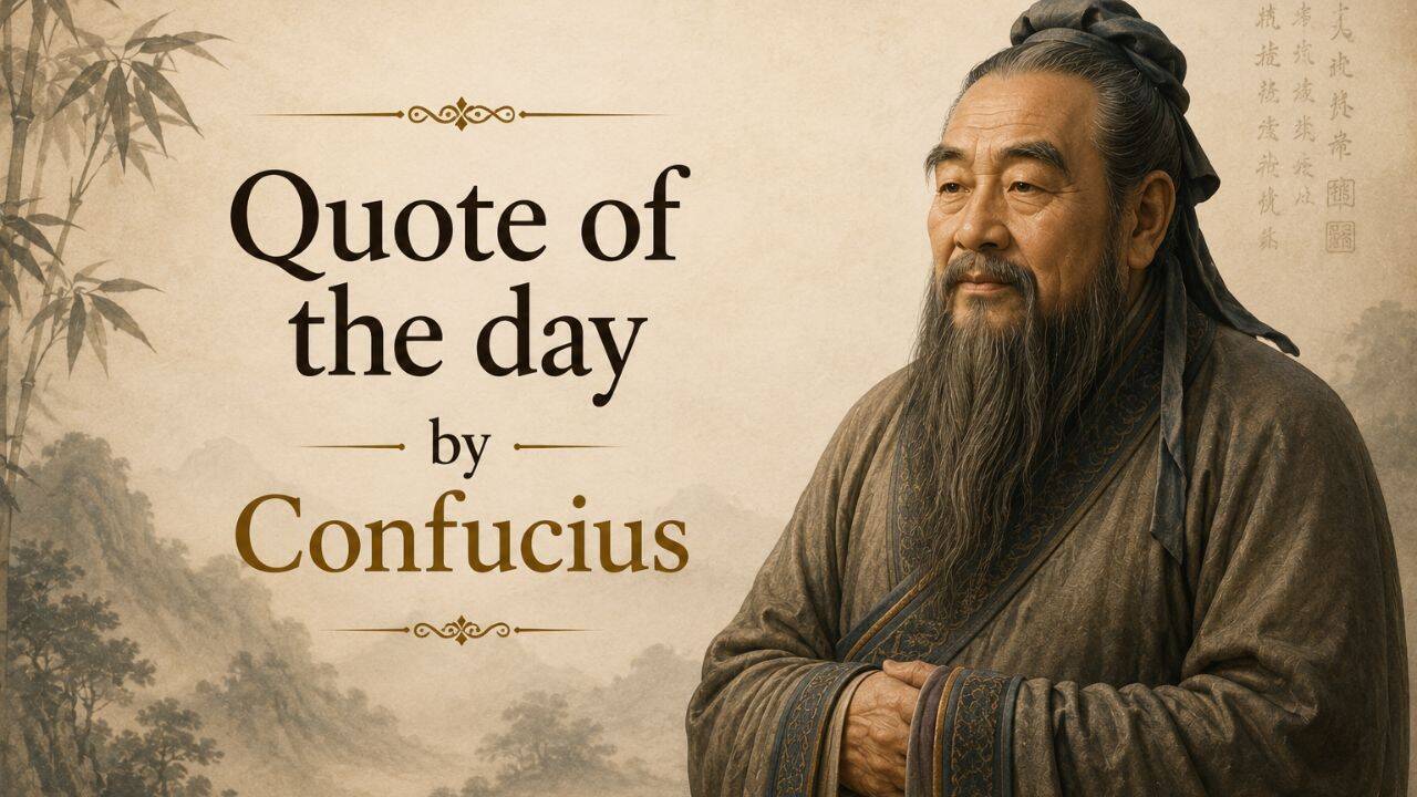 Quote of the day by Chinese philosopher Confucius: “Attack the evil that is within yourself, rather than attacking…”