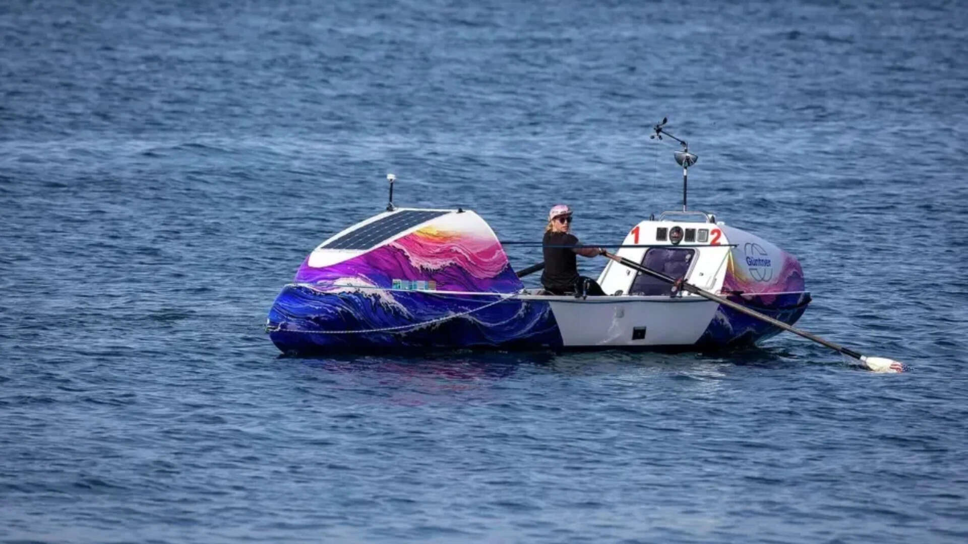 Meet Kelsey Pfendler, the 32-year-old who spent 43 days alone at sea, becoming the first American woman to row solo from California to Hawaii across a 2,400-mile stretch of ocean.