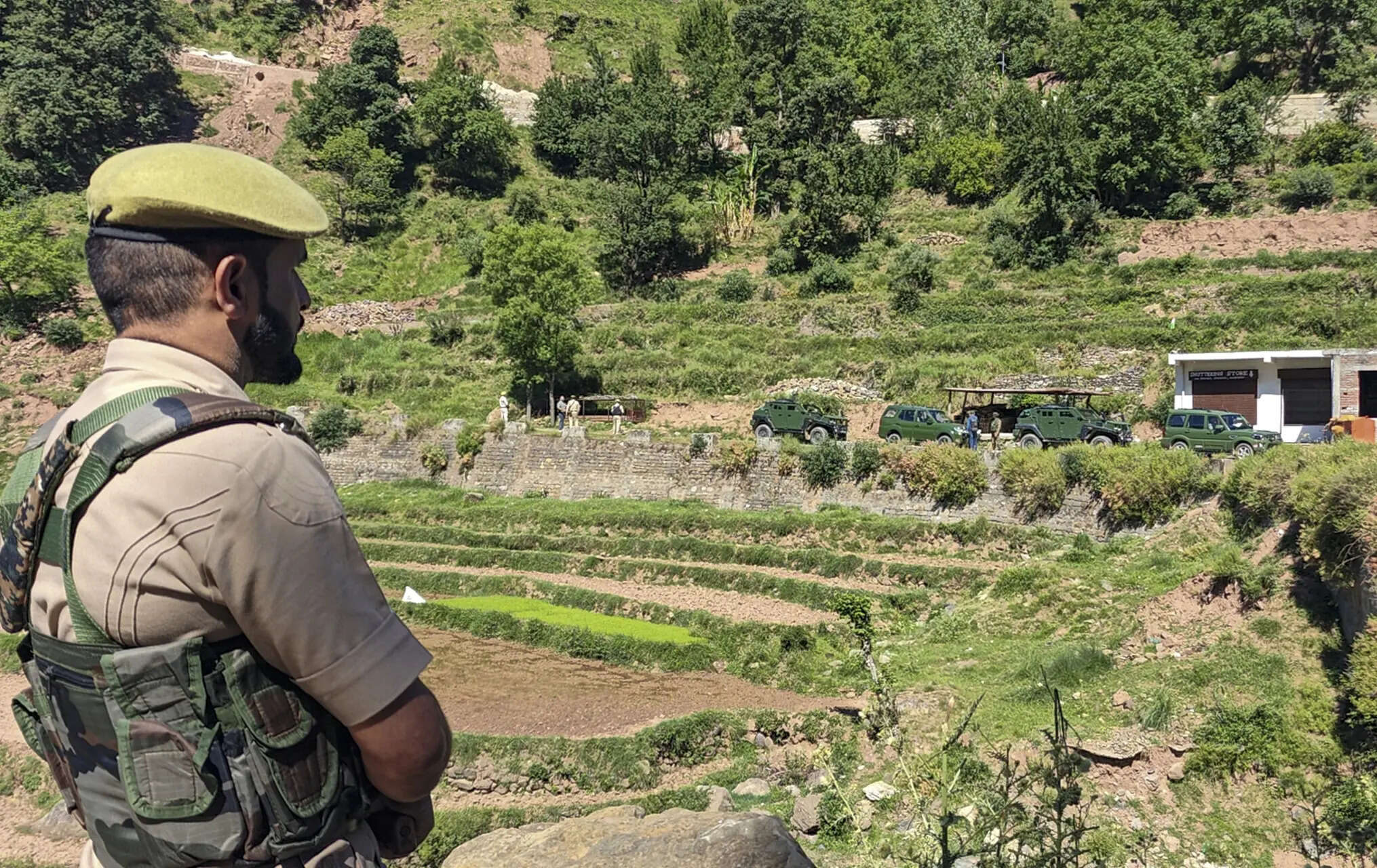 Pak drone spotted over LoC in J&K’s Rajouri, search op launched