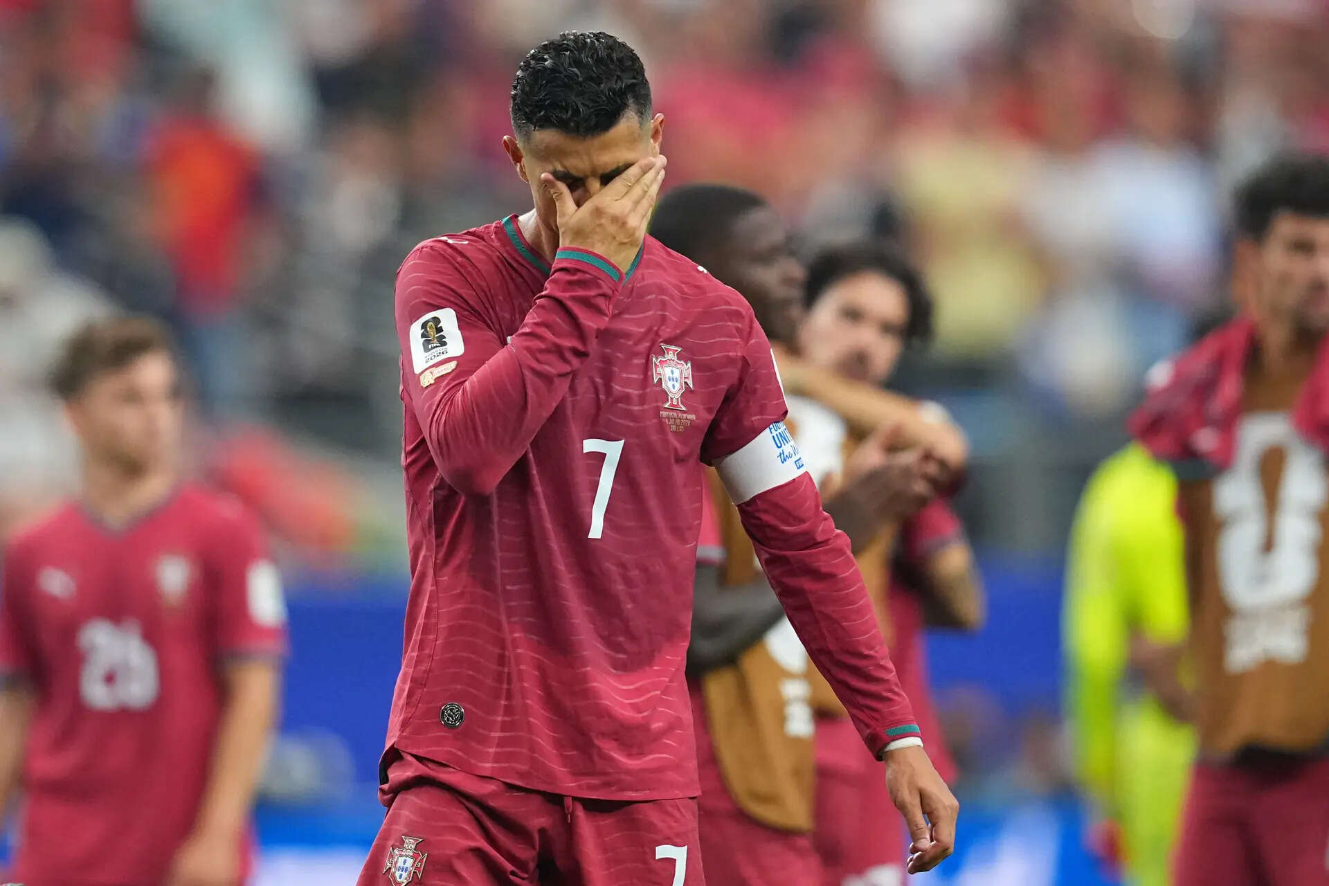 Mikel Merino's late goal sends Spain to quarterfinals and ends Cristiano Ronaldo's World Cup career