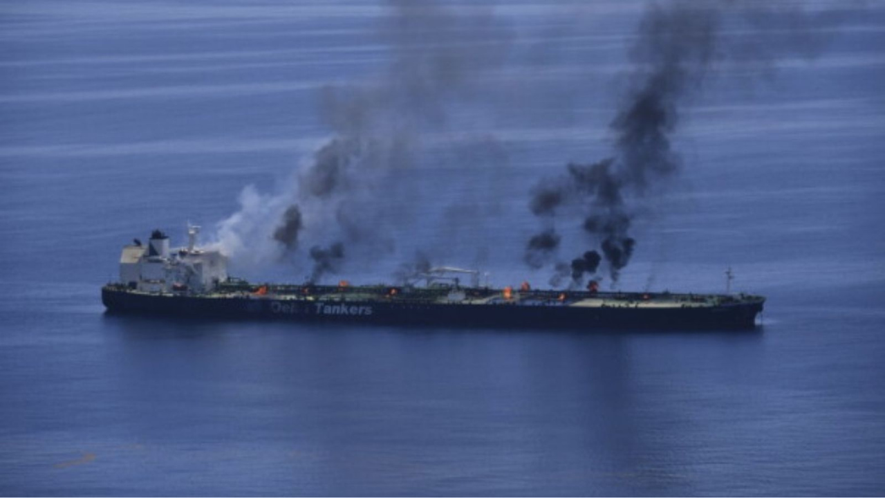 Oil tanker hit at Hormuz: US accuses Iran of attacking 2 commercial ships; mulls action