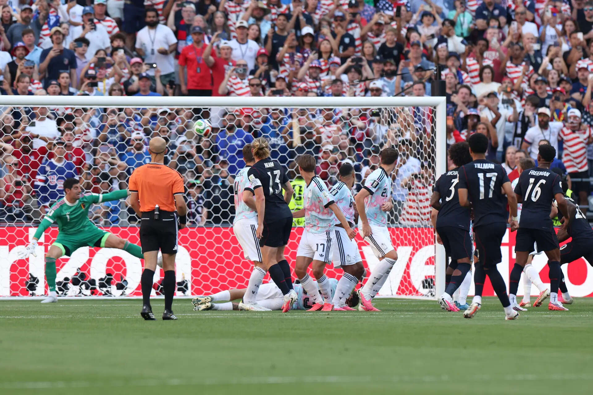 Belgium US WCup Soccer