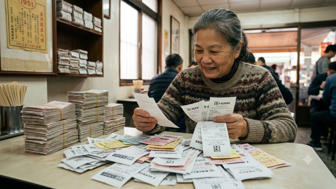 Taiwan turned shopping receipts into lottery tickets in 1951; 75 years later, people still keep every bill hoping to win millions