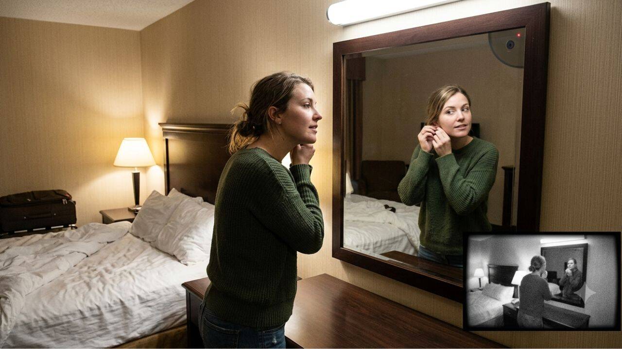 Hidden cameras in hotel rooms