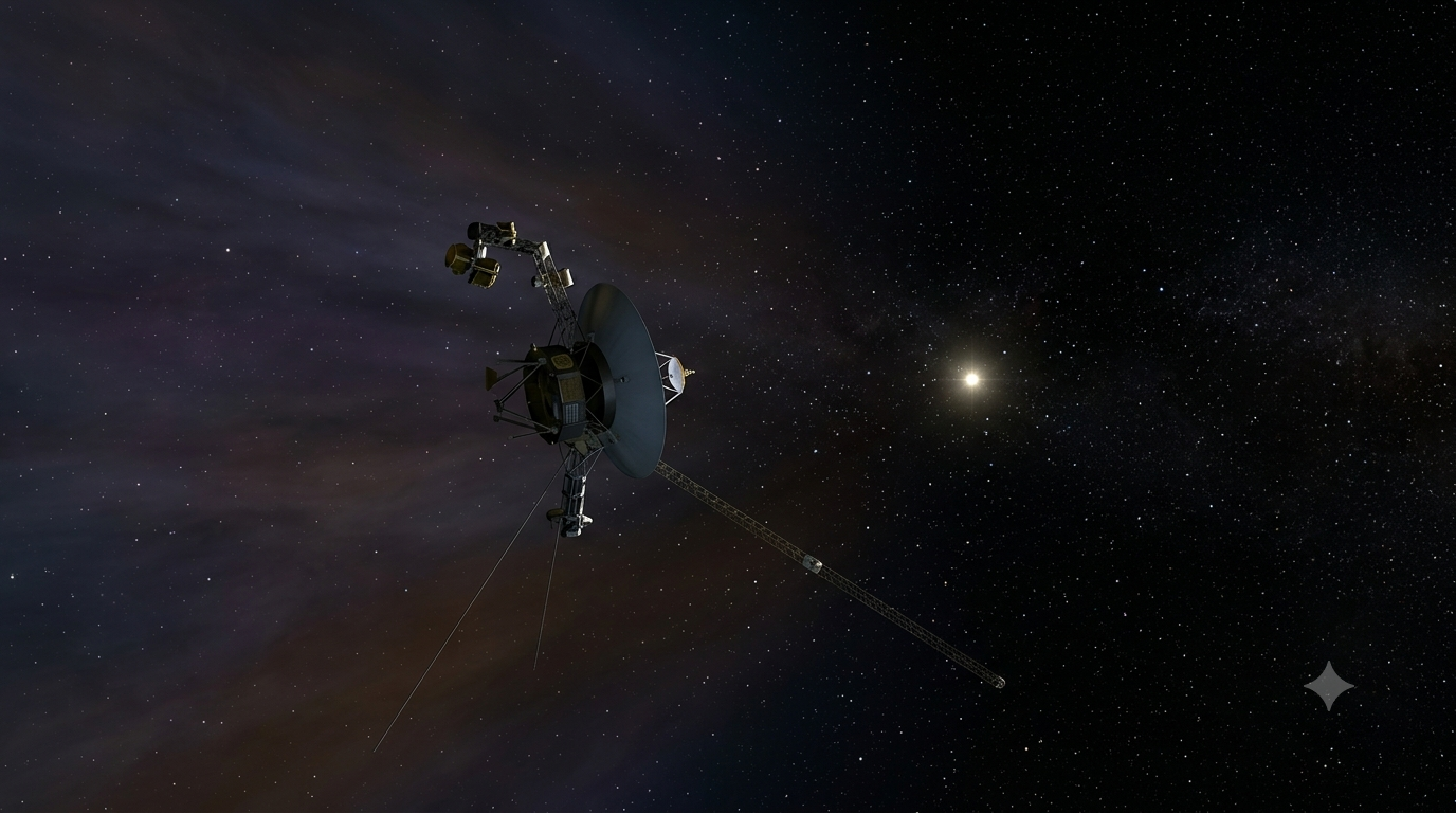 NASA’s Voyager 1 left Earth in 1977; now its signal takes over 22 hours to reach us and it is still sending data