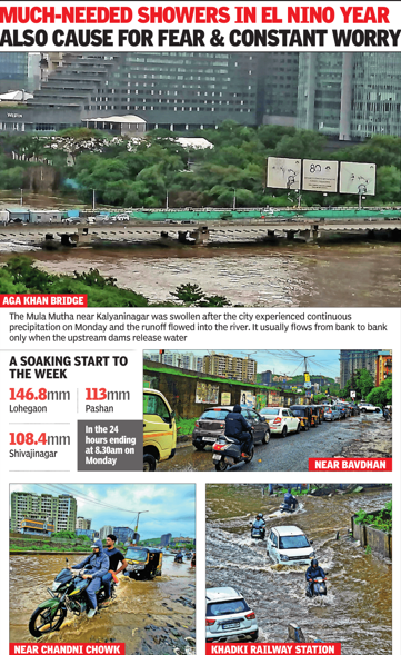 Swamped roads, stalled traffic as 100mm rainfall batters city
