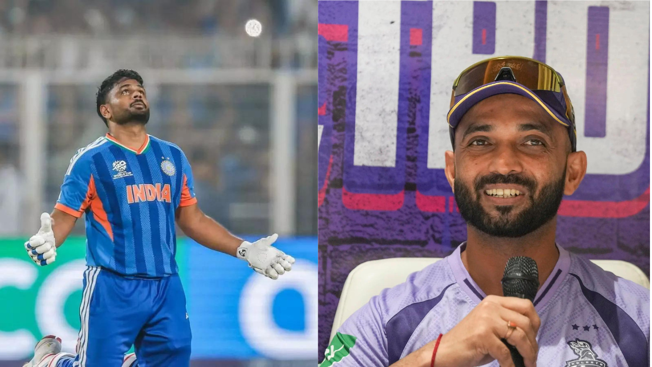 ‘Find it odd’: Ajinkya Rahane questions Sanju Samson's omission from Zimbabwe tour