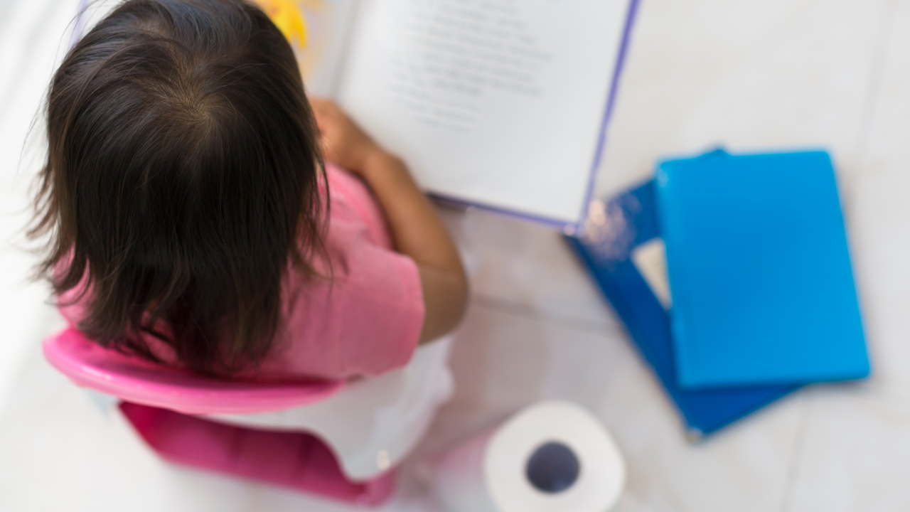 The first day is all about helping your toddler become familiar with using the potty while learning to recognize their body's signals.