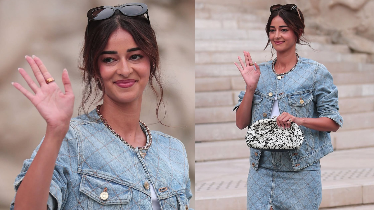 Instagram) Ananya Panday Serves Parisian Chic in Chanel