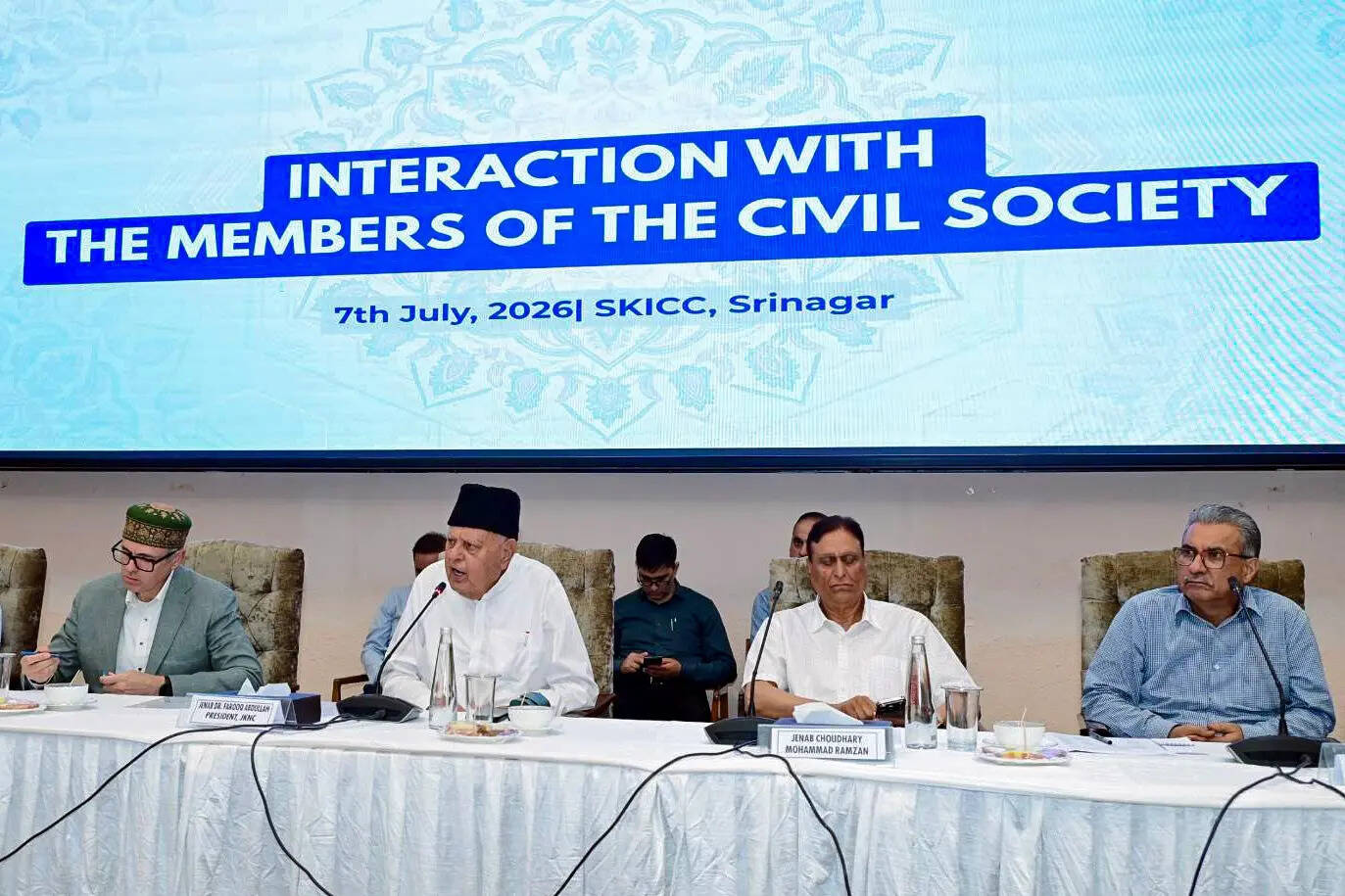 Before Delhi protest, NC secures Kashmir civil society’s resolution for statehood restoration