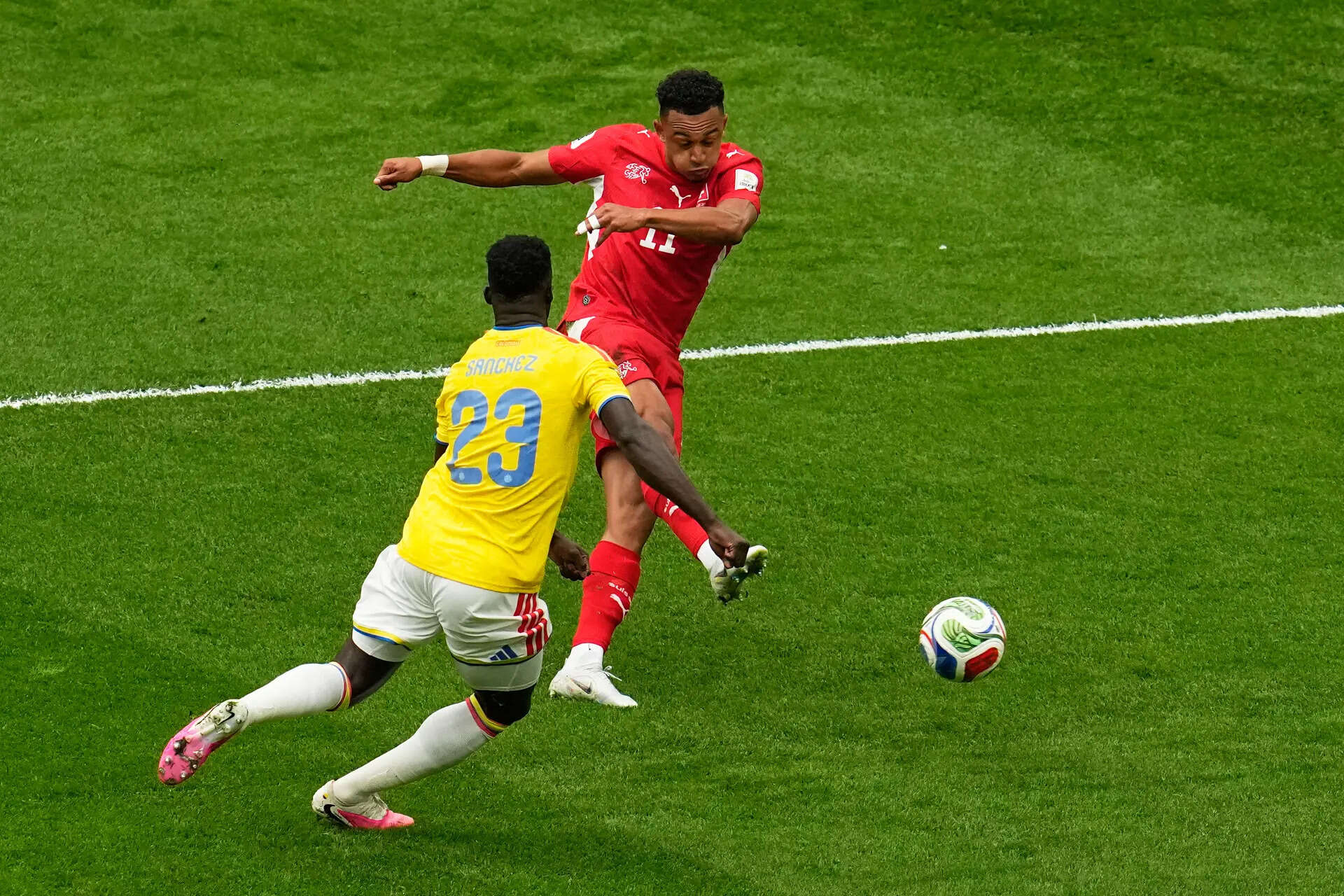 Colombia Switzerland WCup Soccer
