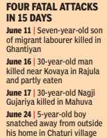 Four fatal attacks in 15 days