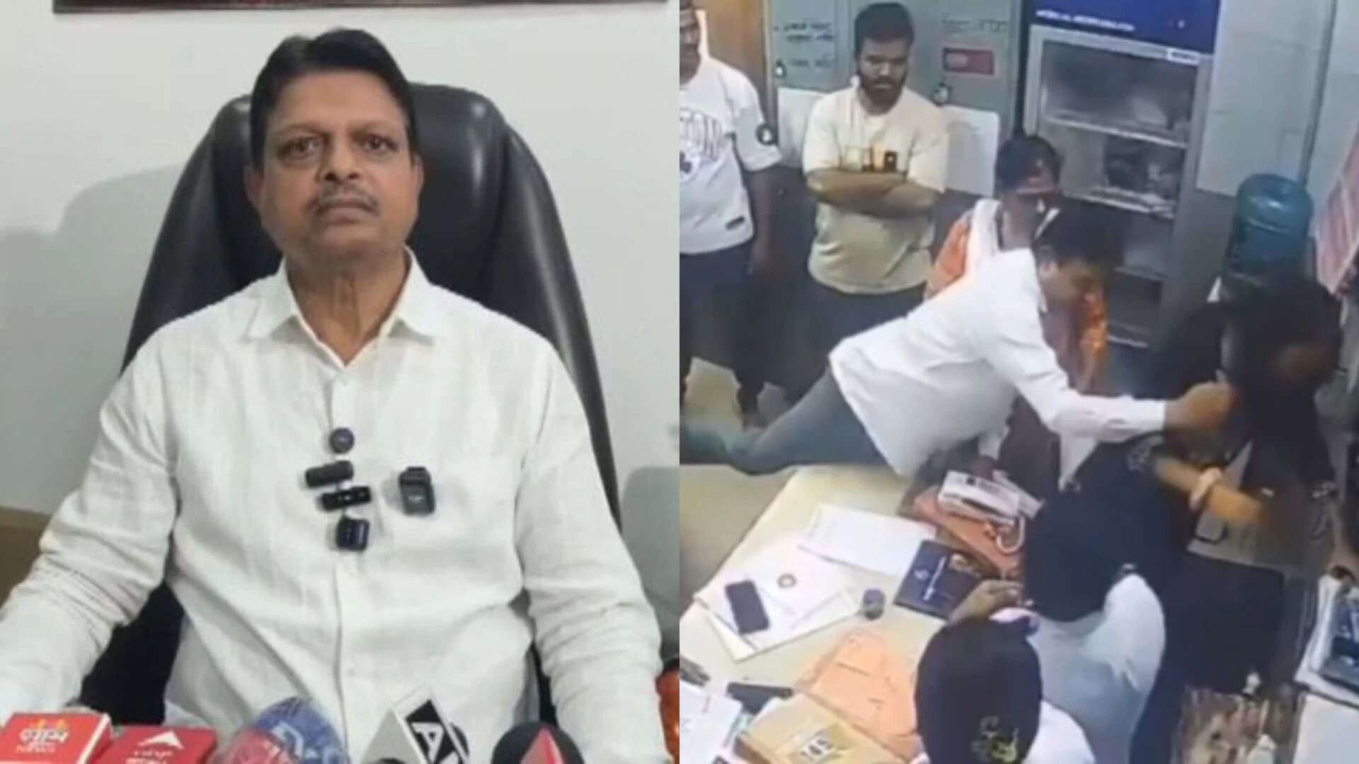 'Like daughter to me': Shiv Sena neta denies hitting woman doctor, blames 'camera angle'