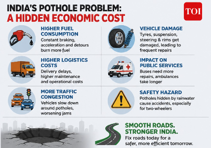 India's pothole problem India's pothole problem