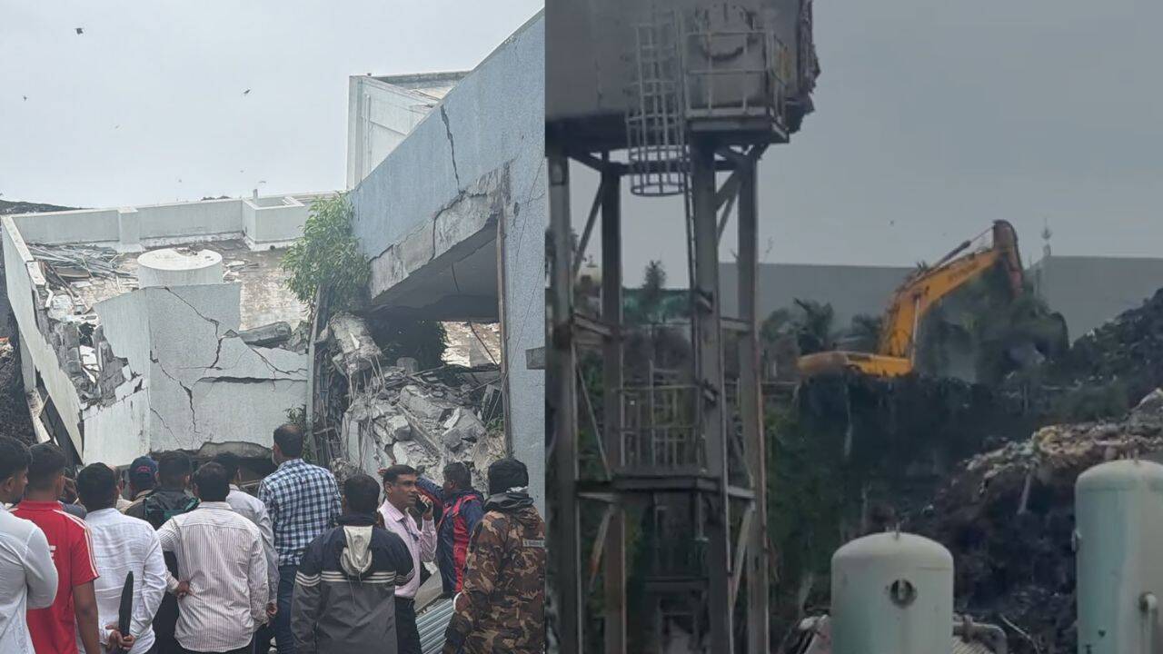 16 feared trapped after building collapses in Pune amid heavy rain