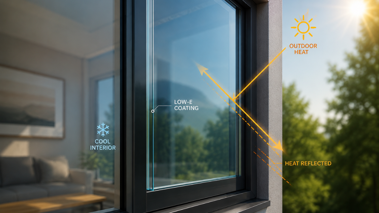 The material combines high solar reflectance with strong infrared emission, allowing it to reject incoming heat during the day while releasing stored heat more effectively