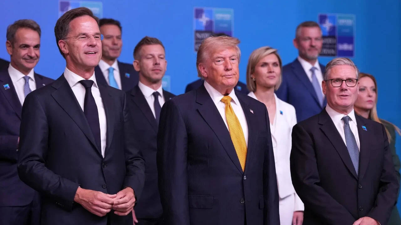 ‘Want to remain with you’: Trump’s Nato U-turn as chief backs US strikes on Iran