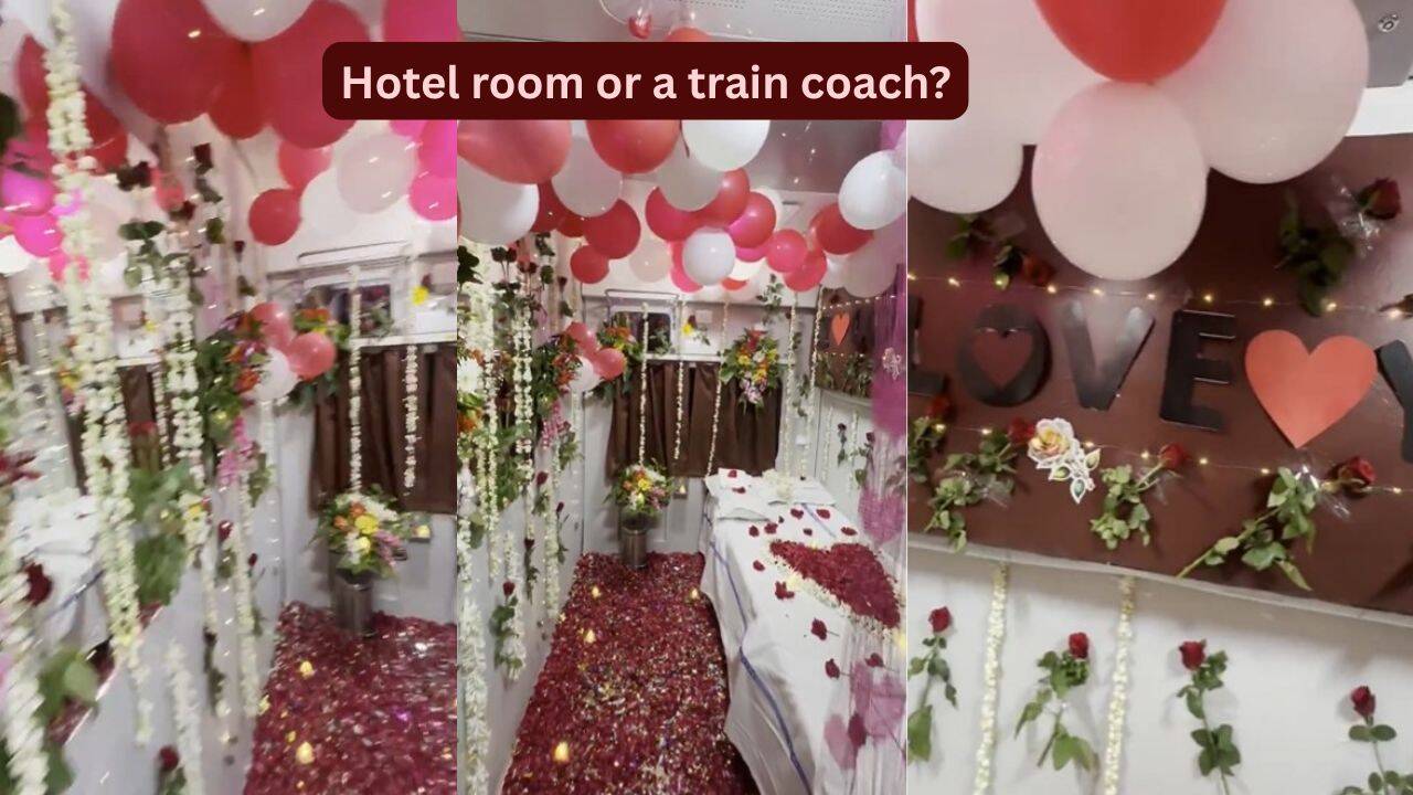Hotel room or a train coach