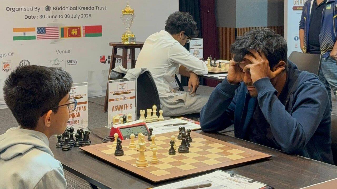 Aswath S at Pune International GM
