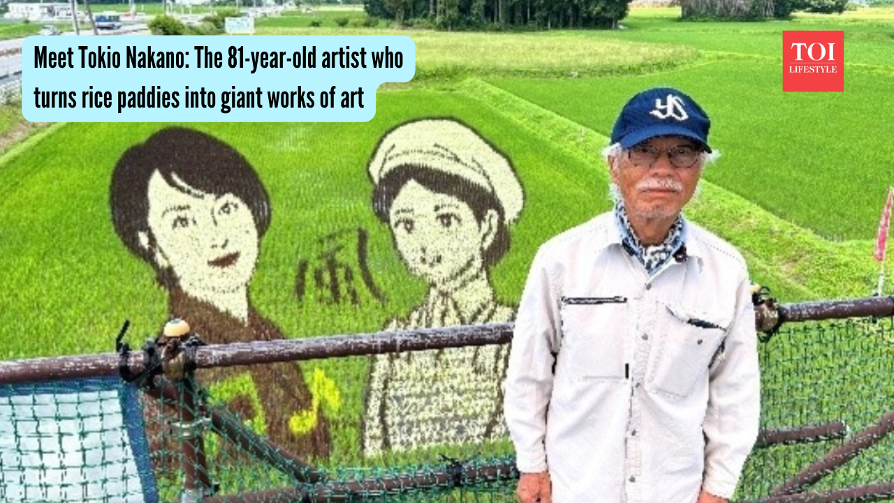 Meet Tokio Nakano: The 81-year-old artist who turns rice paddies into ...