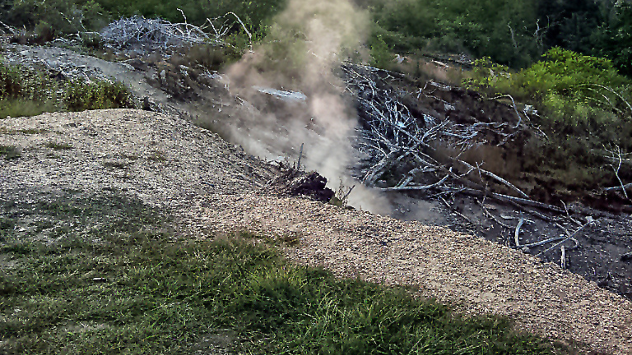 Smoke in Centralia