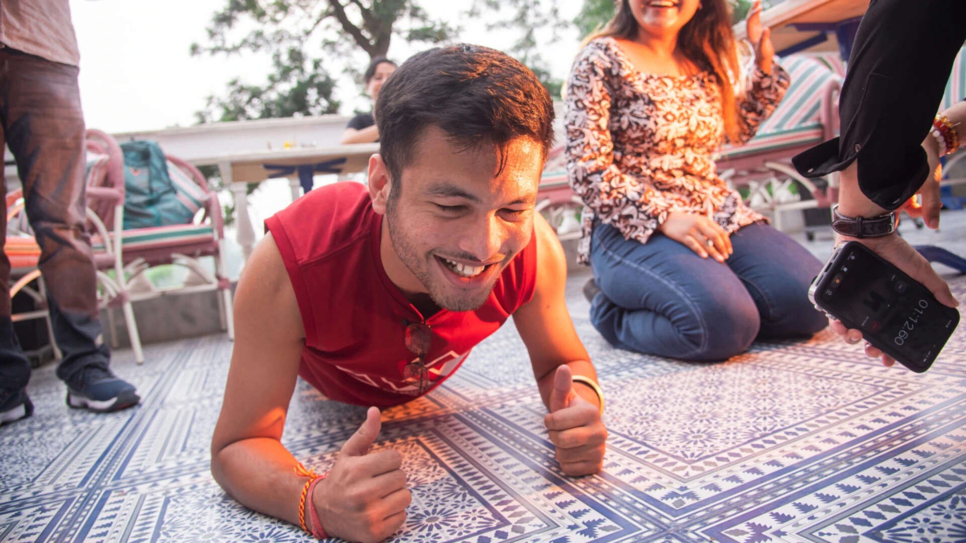 Dare bingo turned the event into a playful space, encouraging participants to bond through challenges like planks, slow dances, paper-ring proposals, and piggyback rides<br>