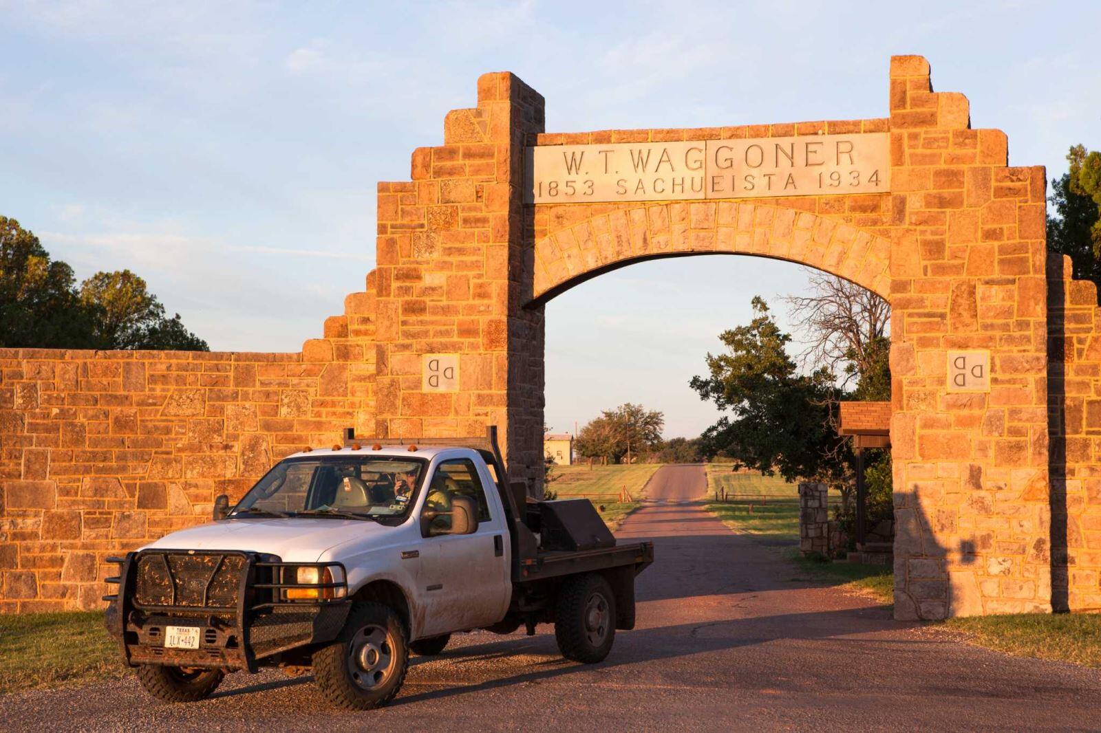 Waggoner Ranch entrance