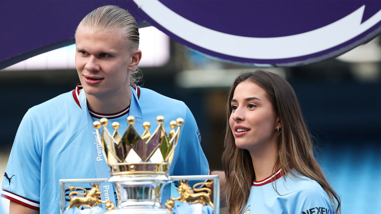 Erling Haaland’s girlfriend revealed how she felt before Norway’s World Cup opener (Image via Getty) Erling Haaland’s girlfriend revealed how she felt before Norway’s World Cup opener