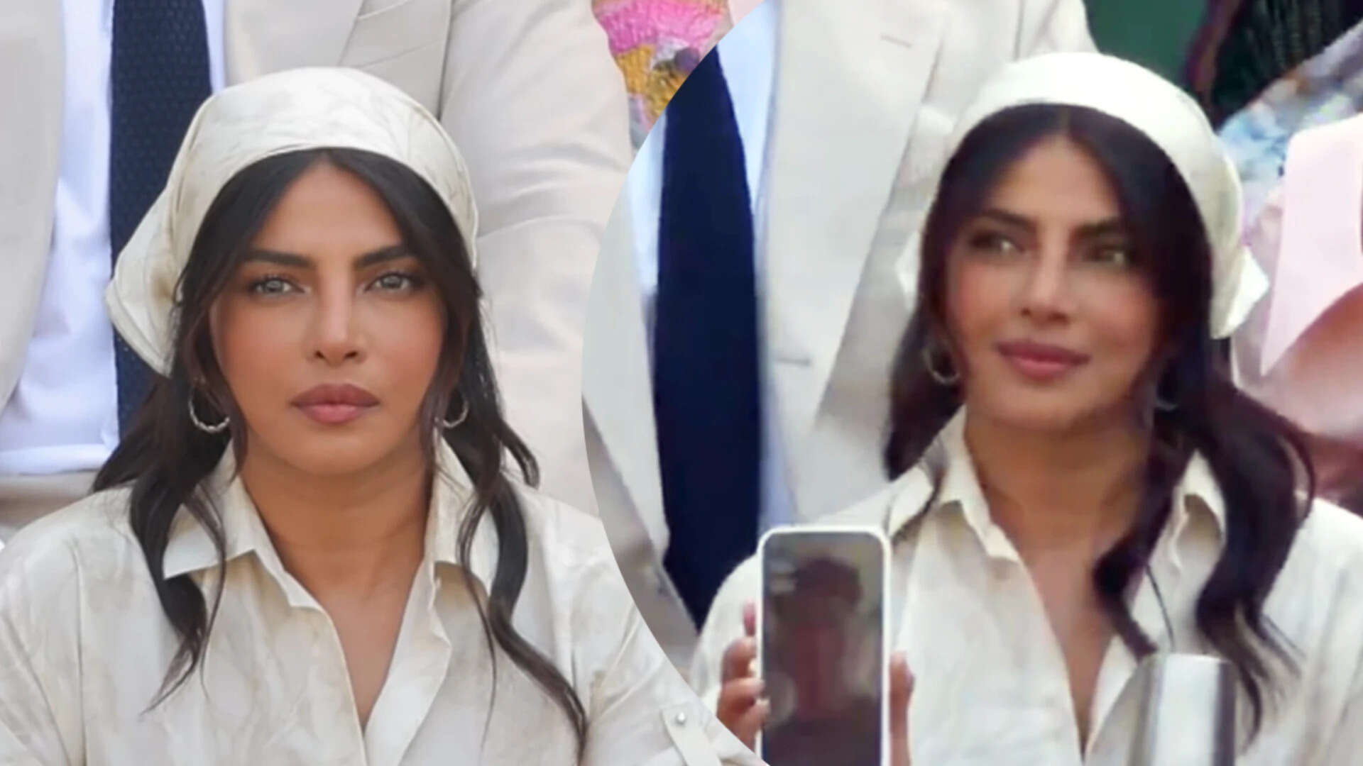 Priyanka FaceTimes Nick from Wimbledon- WATCH