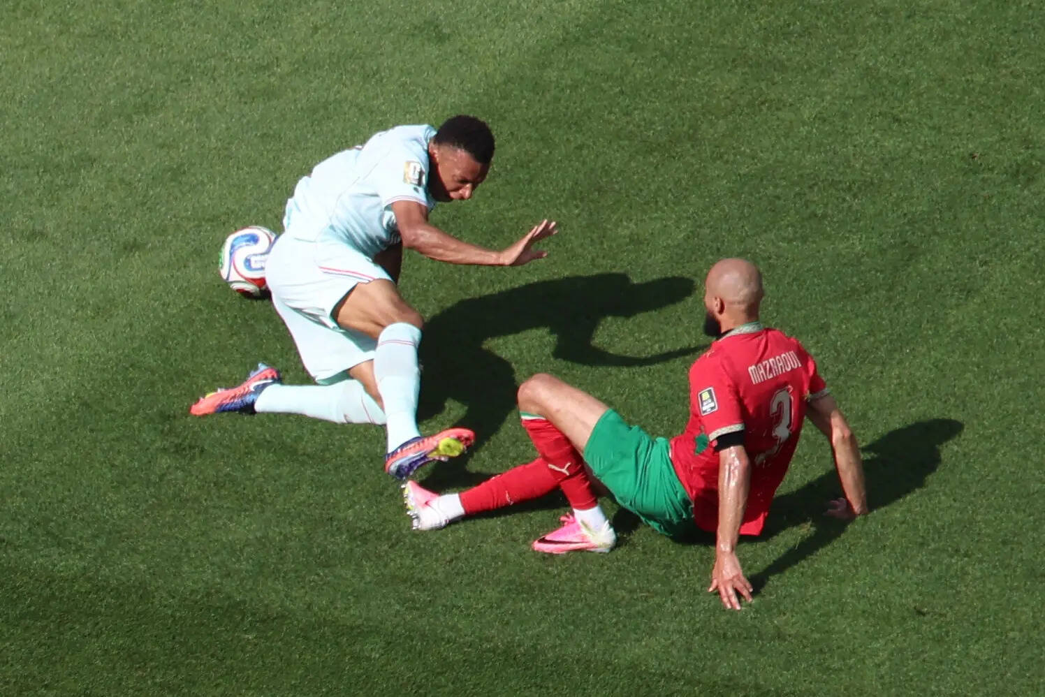 Morocco France WCup Soccer