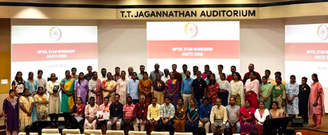 IIT Madras honours 1,842 NPTEL Stars from South India for outstanding lifelong learning achievements nationwide