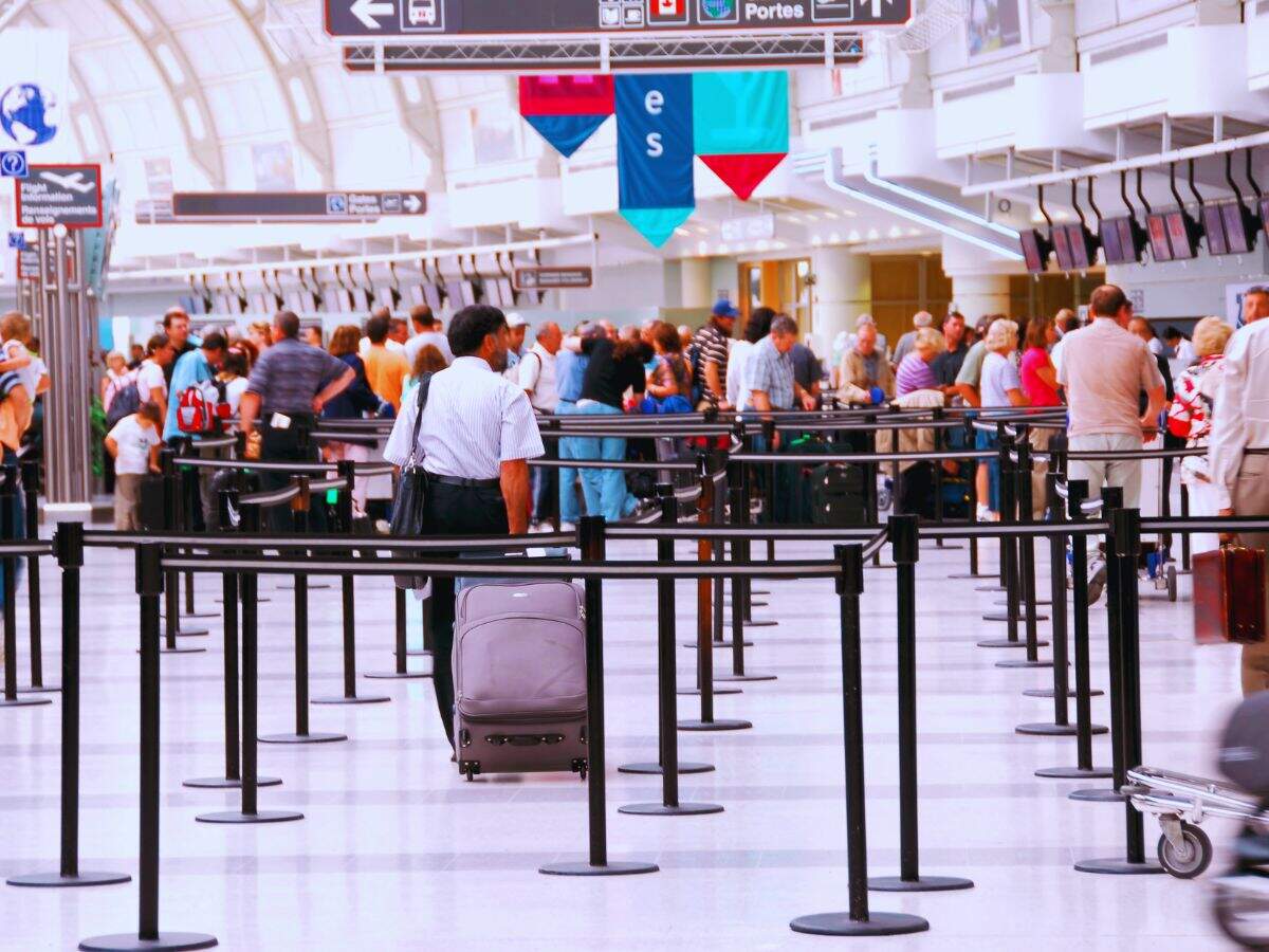 busy airport