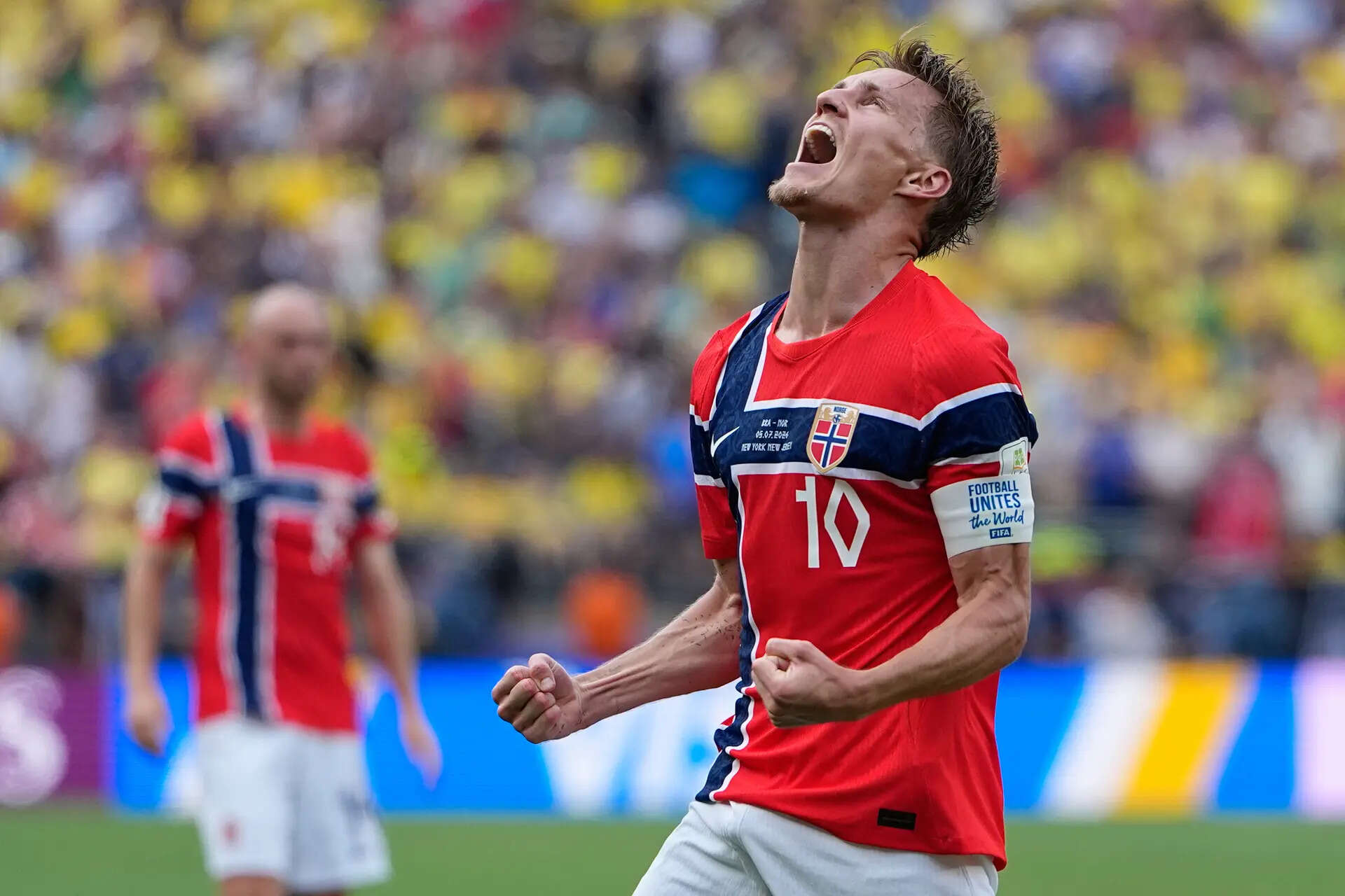 APTOPIX Brazil Norway WCup Soccer