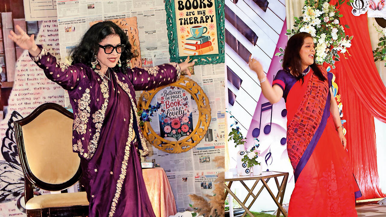 (L) Poonam Maheshwari (R) Jyoti Chandak
