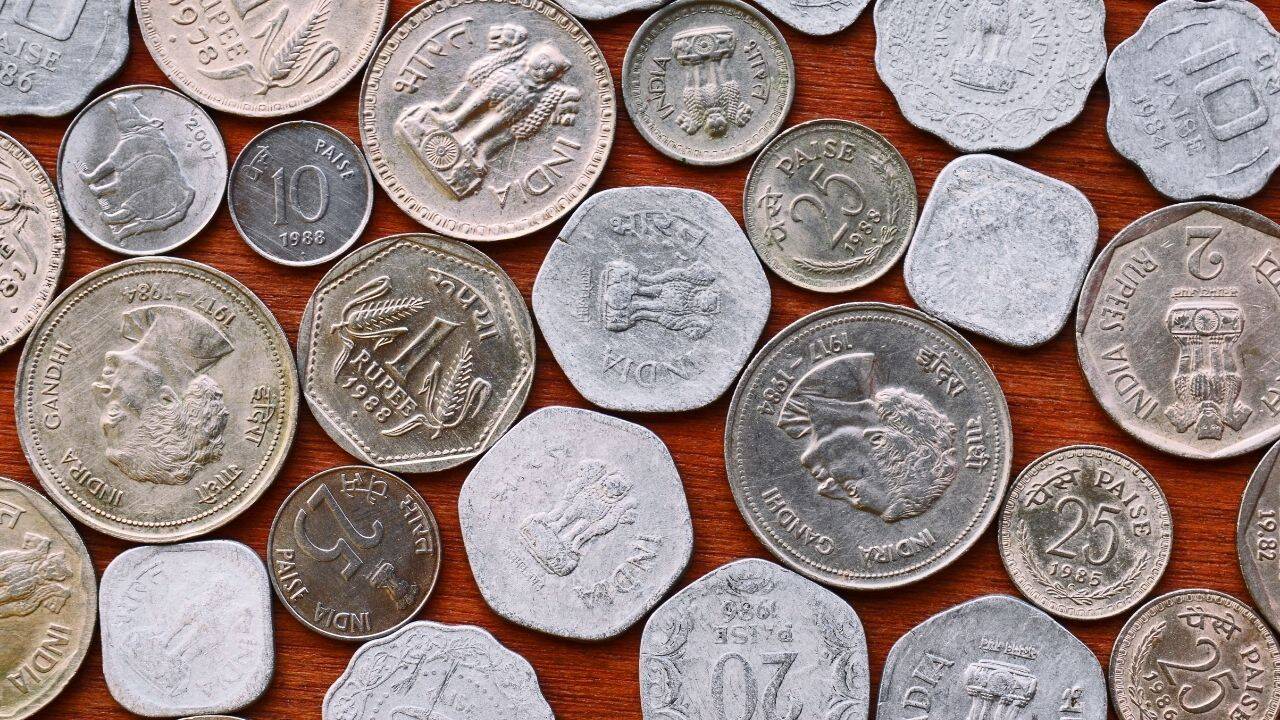 Canva) Old Indian Coins