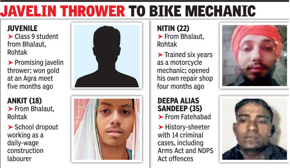 Javelin thrower to bike mechanic