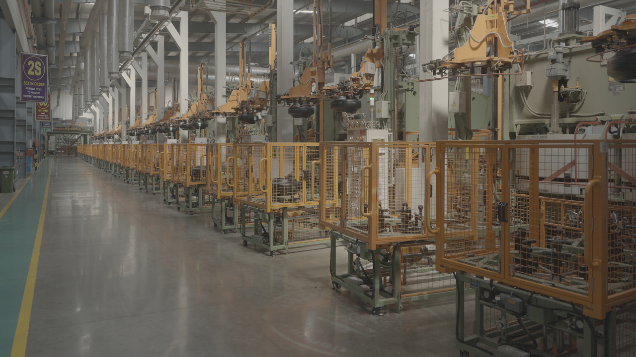 Apart from the manufacturing process, Yokohama also highlighted the environmental measures adopted at its Visakhapatnam facility.