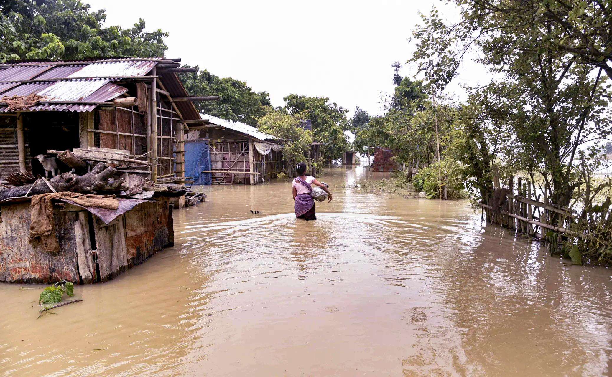 Floods in Assam (PTI)