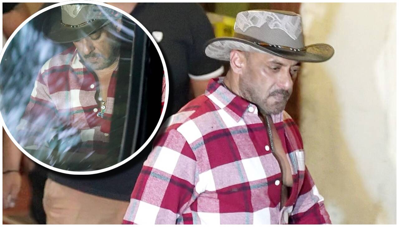 Salman Khan sports a cowboy look with a turquoise stone pendant - Watch