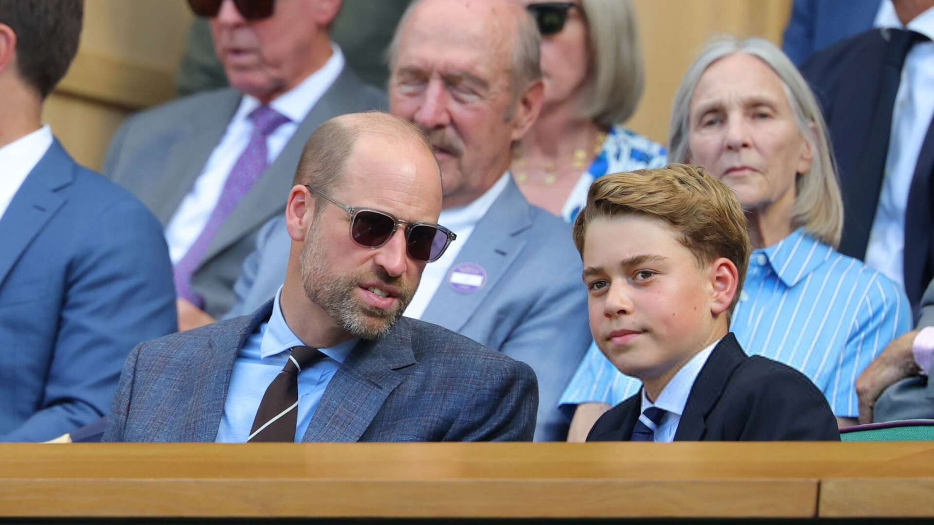 Prince William and Prince George