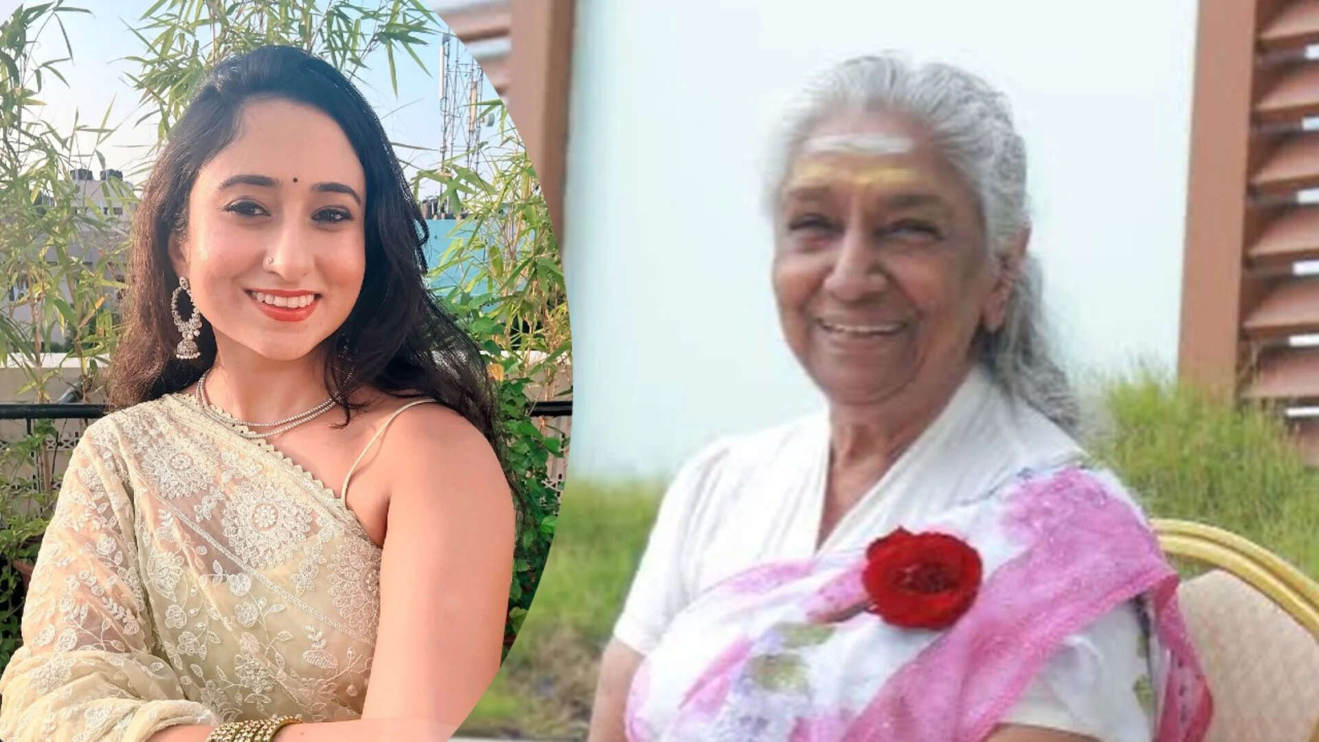 S. Janaki's granddaughter Apsara's emotional farewell is hard to miss