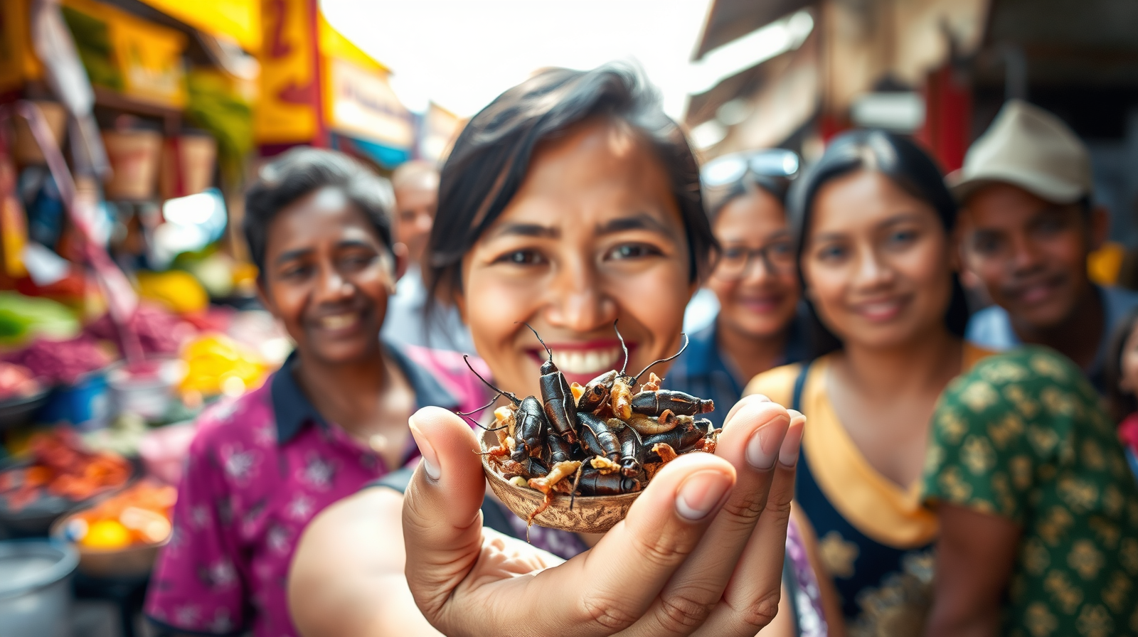 Why people near the tropics can digest insects better