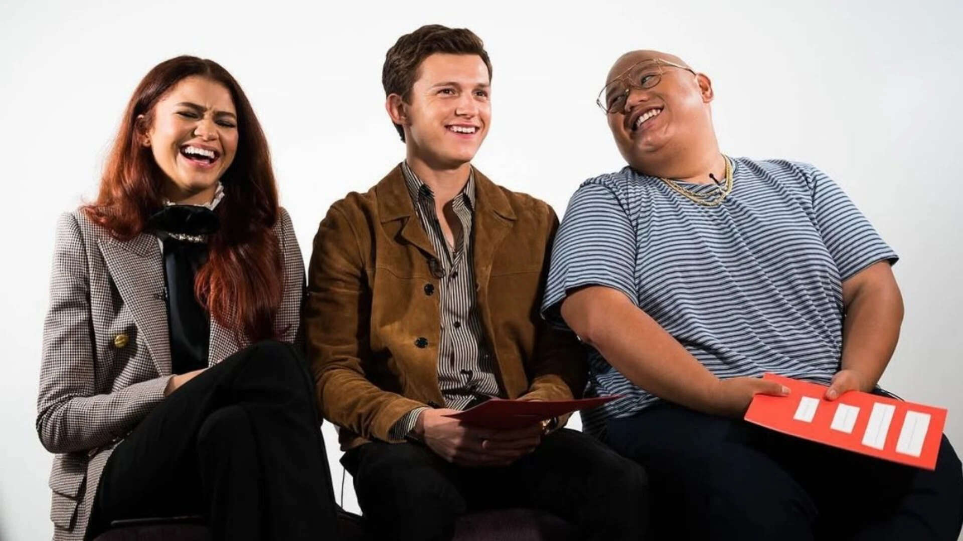 Cast prevents Tom Holland's latest spoiler moment