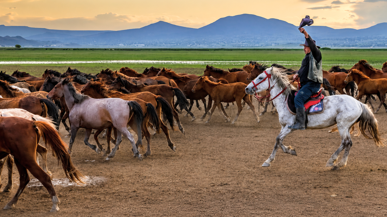 Turkey’s Cappadocia region was home to free-roaming horses, then local cowboys began gathering them for guided photo tours, turning the iconic herds into a tourism attraction that’s helping preserve them