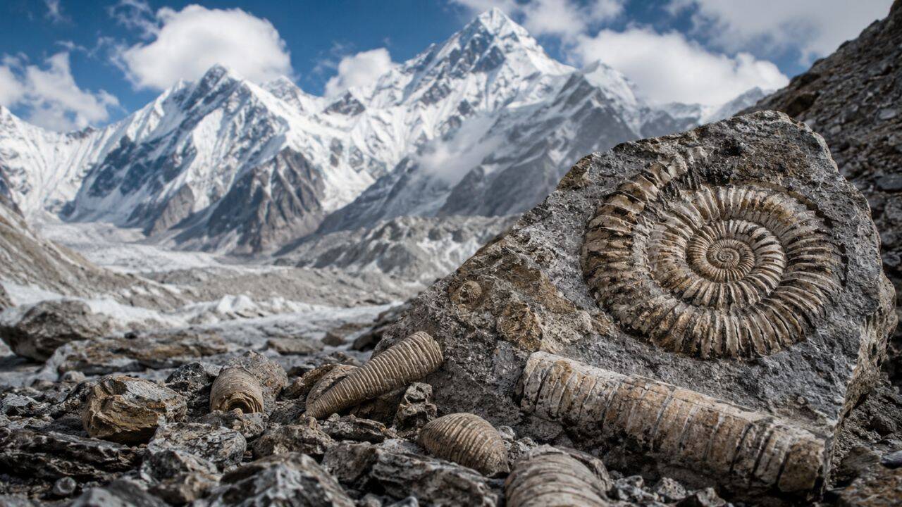 Mount Everest Marine Fossils and the Great Tectonic Misconception