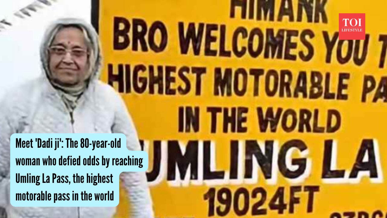 Meet 'Dadi ji' The 80-year-old woman who defied odds by reaching Umling La Pass, the highest motorable pass in the world