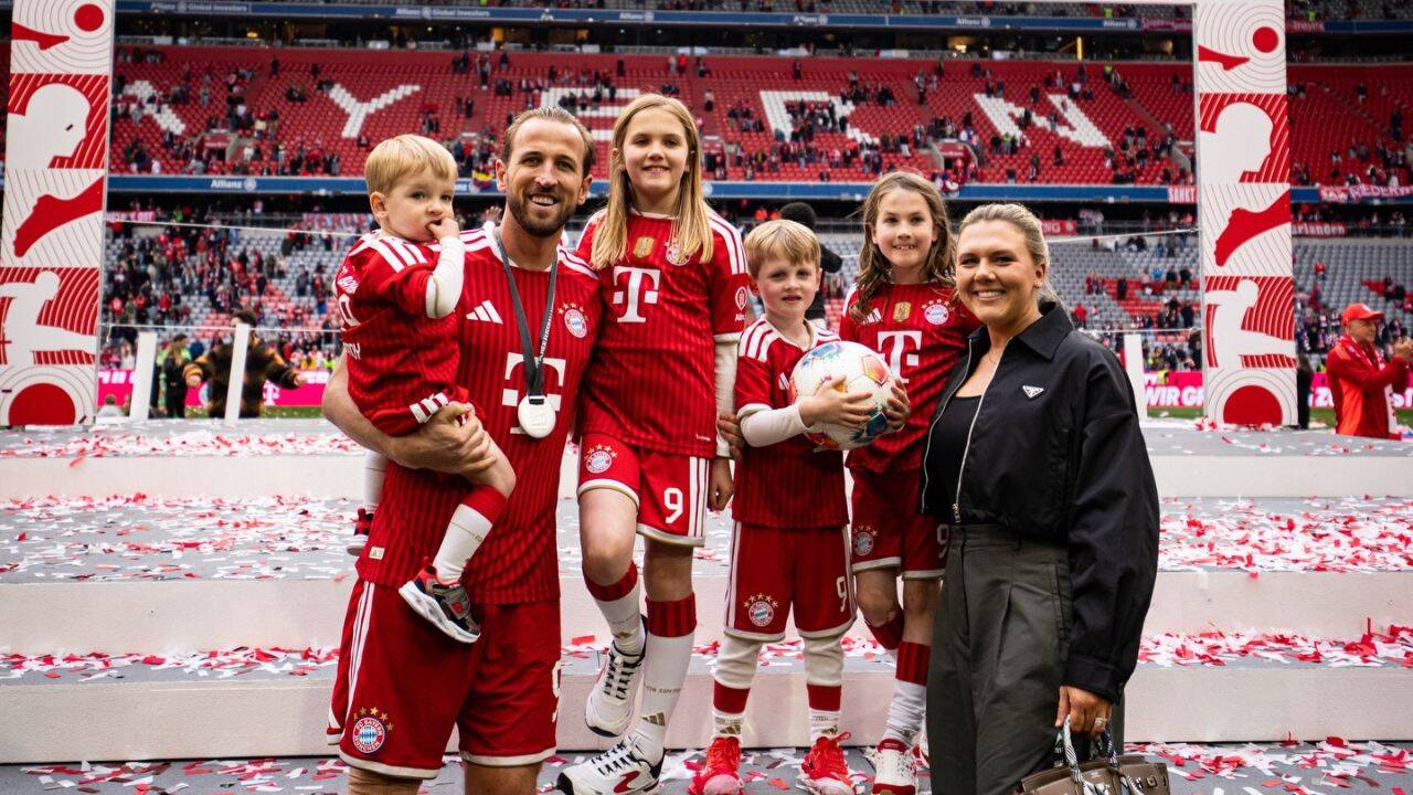 Goals on the field, love at home: How Harry Kane is raising 4 kids while being one of the world's greatest footballers