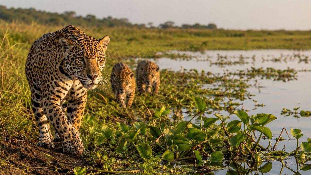 Argentina lost jaguars from its Iberá wetlands nearly 70 years ago, but conservationists have now brought the country’s largest wild cat back through an ambitious rewilding project